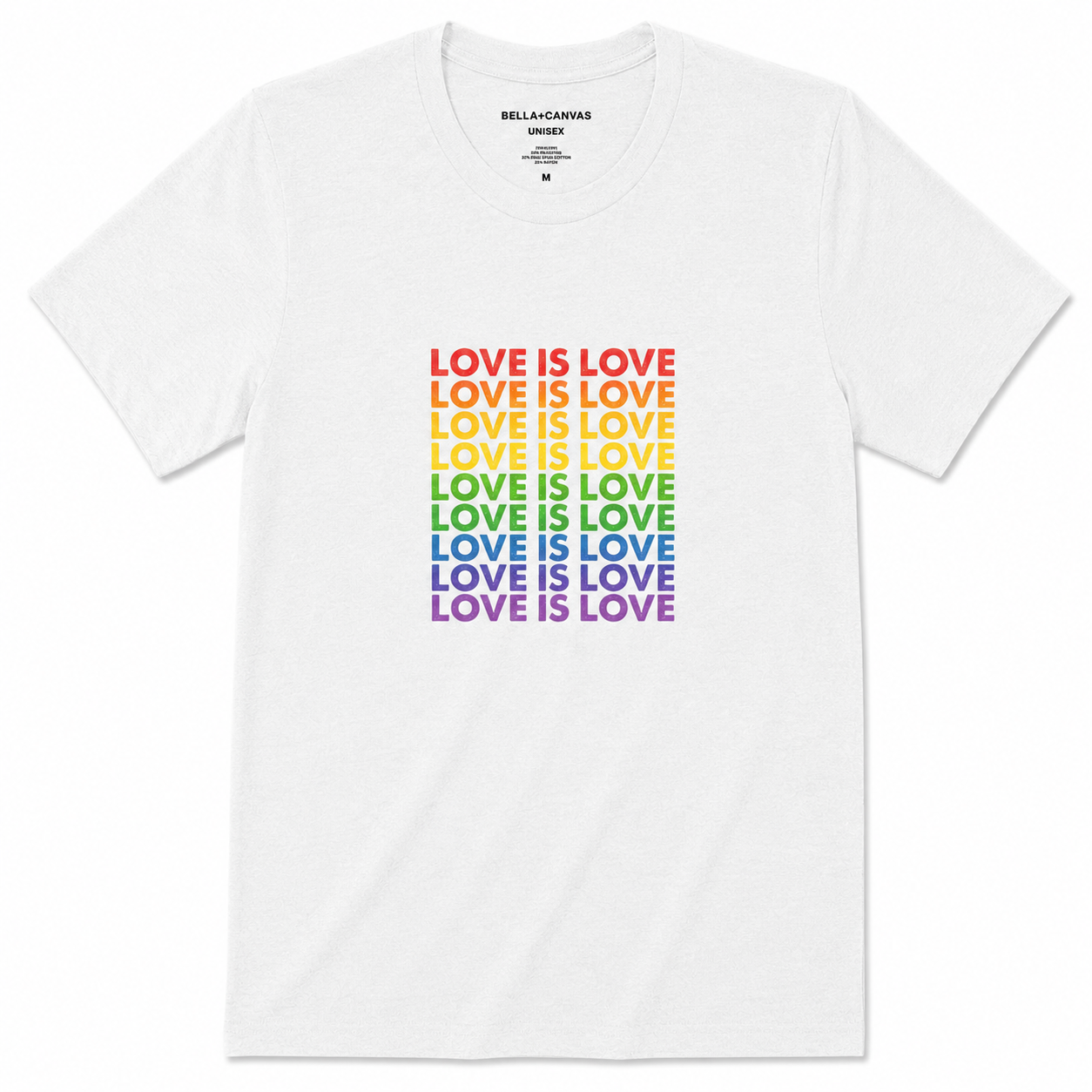 Love Is Love Rainbow Pride T-Shirt