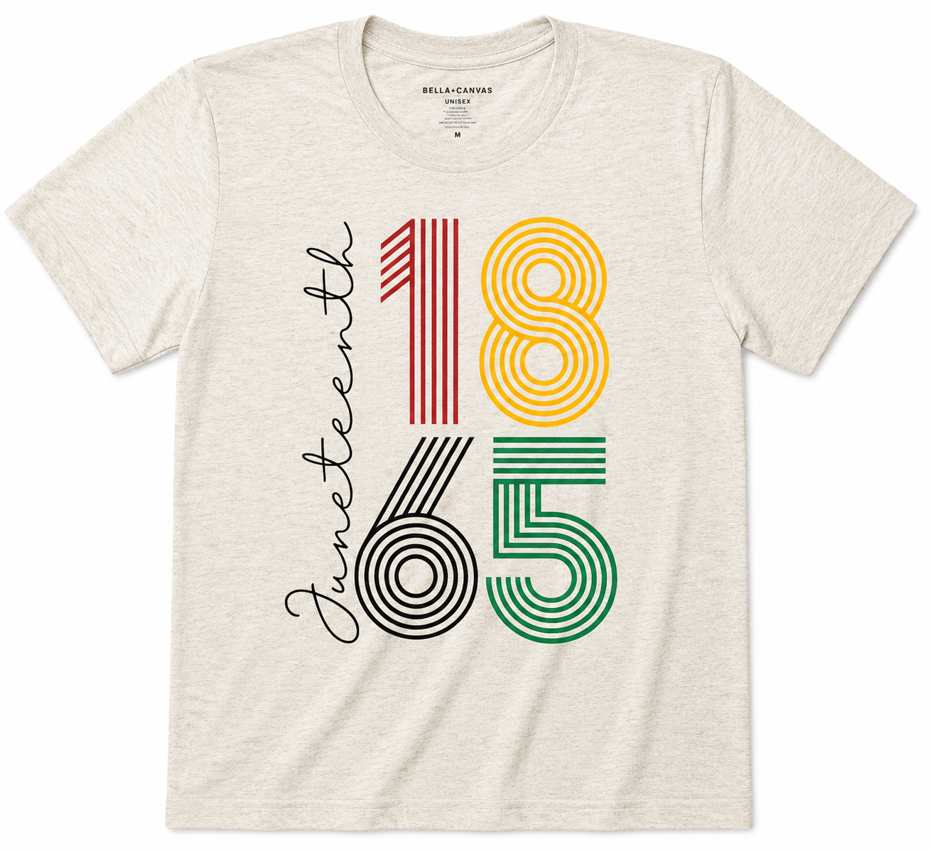 Juneteenth 1865 Retro Celebration T-Shirt