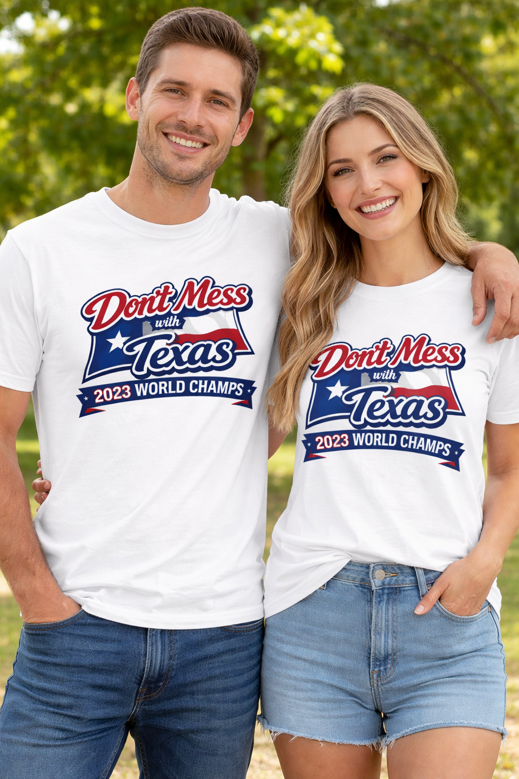 Don’t Mess with Texas 2023 World Champs T-Shirt