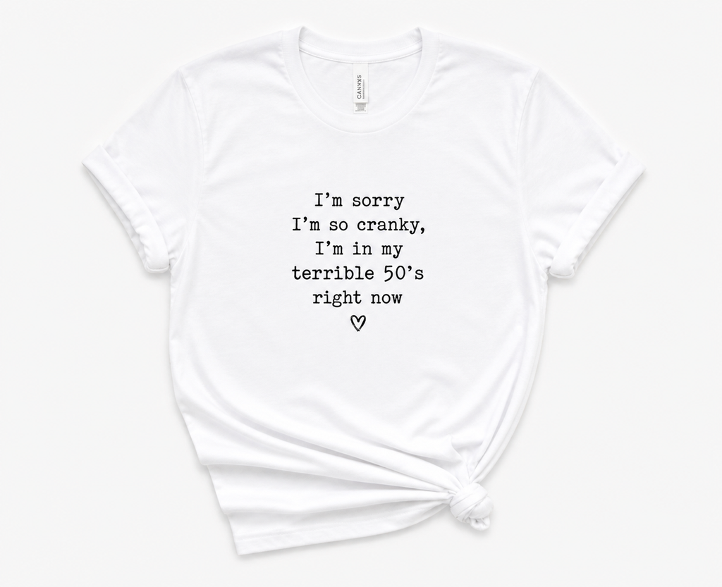 Terrible 50’s Tee – Funny Women’s Graphic T-Shirt