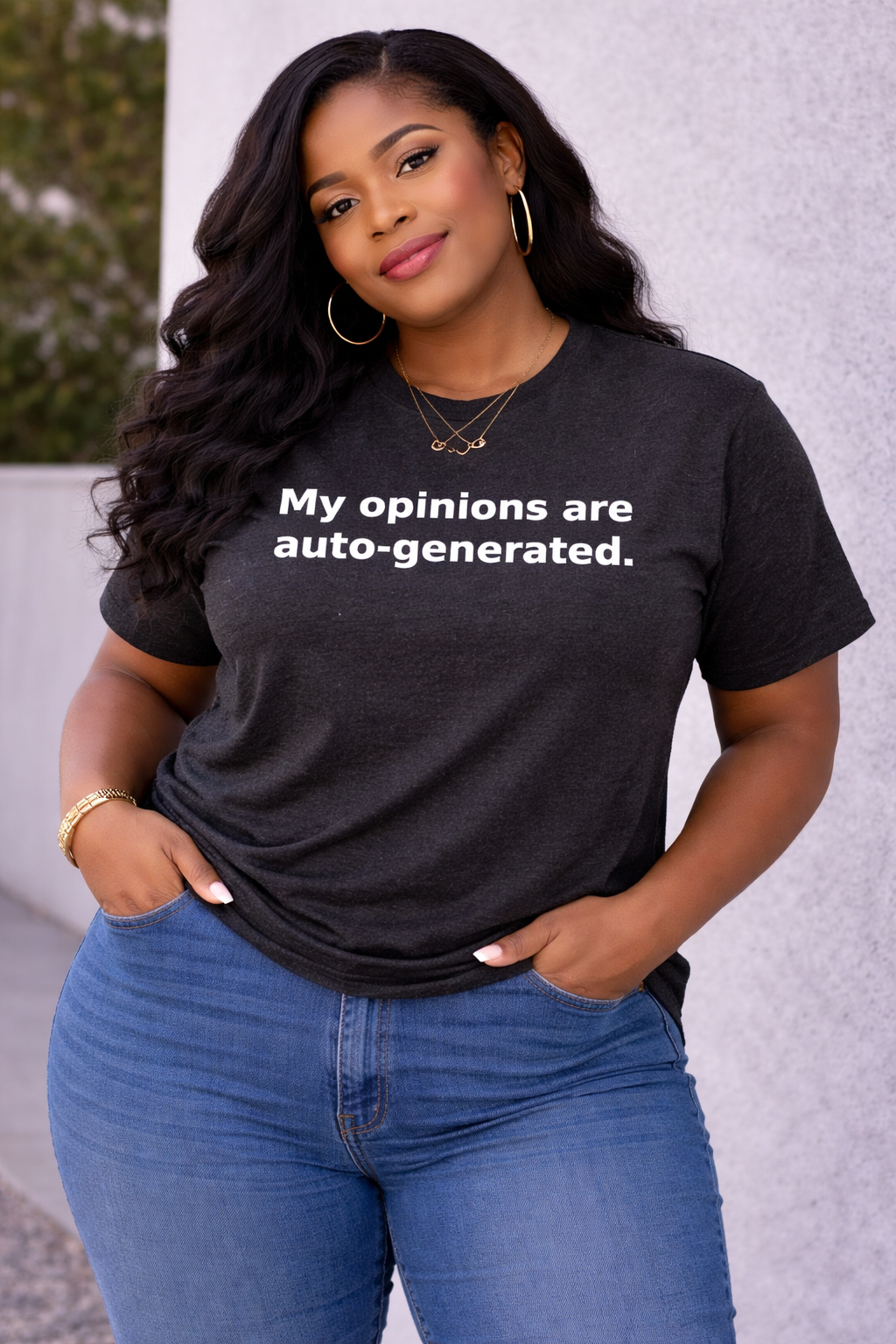 My Opinions Are Auto-Generated. T-Shirt