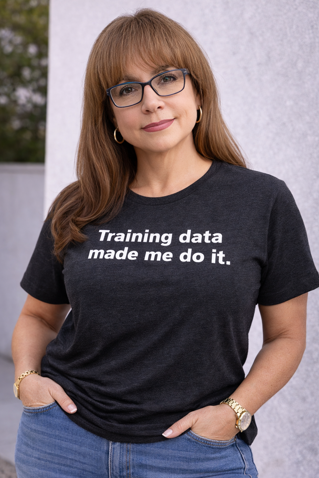 Training Data Made Me Do It. T-Shirt