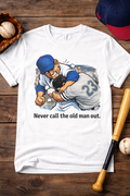 Never Call the Old Man Out T-Shirt | Nolan Ryan Ventura Baseball Shirt