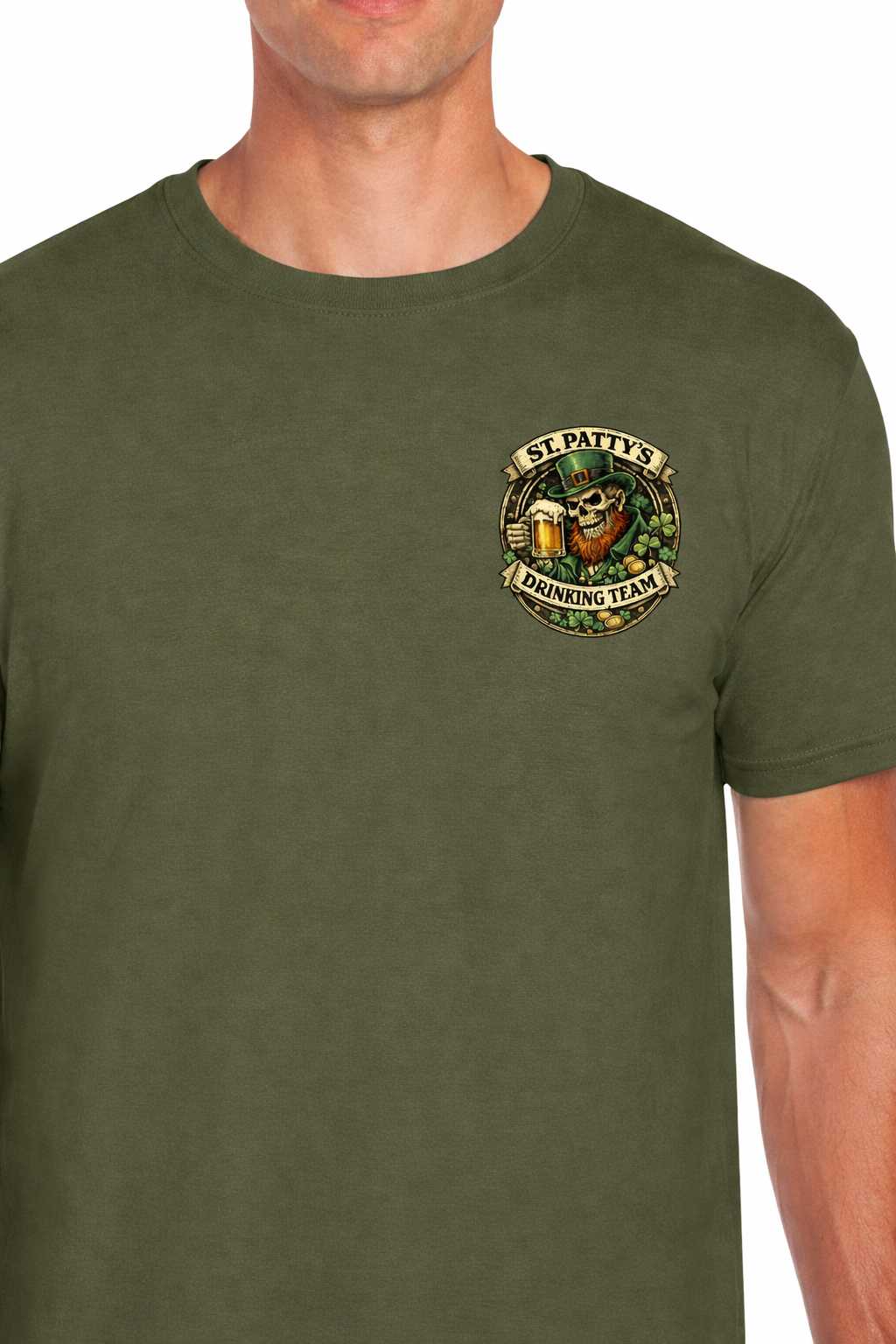 St. Patty’s Drinking Team T-Shirt-Vintage Banner