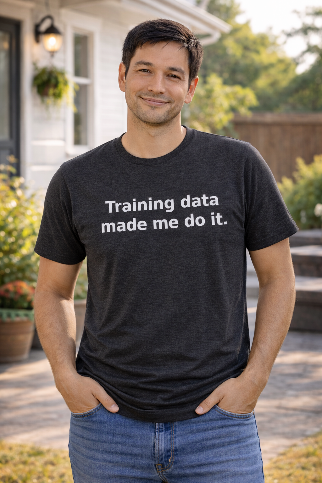 Training Data Made Me Do It. T-Shirt