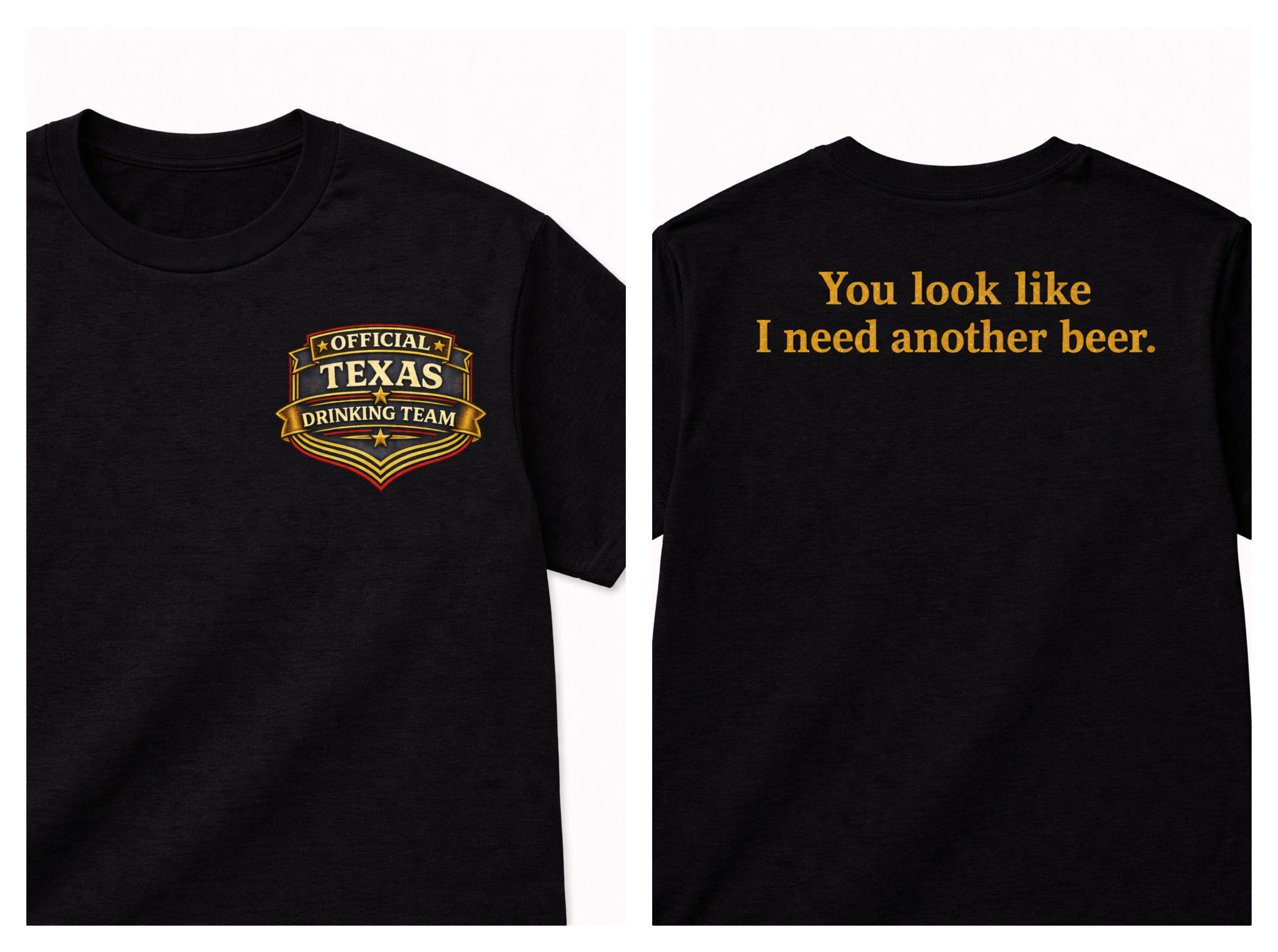 Official Texas Drinking Team T-Shirt